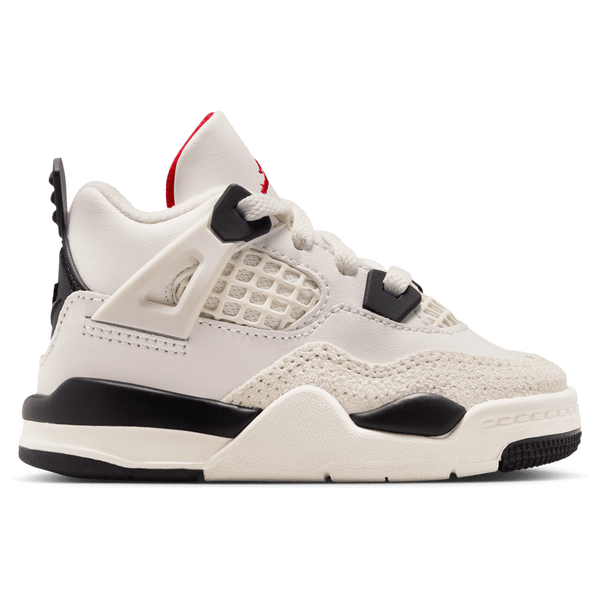 Jordan Retro 4 - Boys' Toddler - White/Red/Black