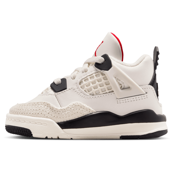 Jordan Retro 4 - Boys' Toddler - White/Red/Black - Image 2