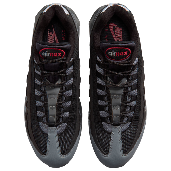 Nike Air Max 95 Big Bubble - Men's - Tough Red/Smoke Grey/Black - Image 4