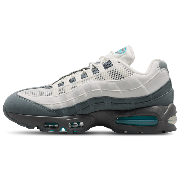 Nike Air Max 95 Big Bubble - Men's - Summit White/Dusty Cactus/Smoke Grey - Image 2