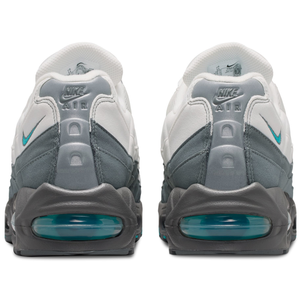Nike Air Max 95 Big Bubble - Men's - Summit White/Dusty Cactus/Smoke Grey - Image 3