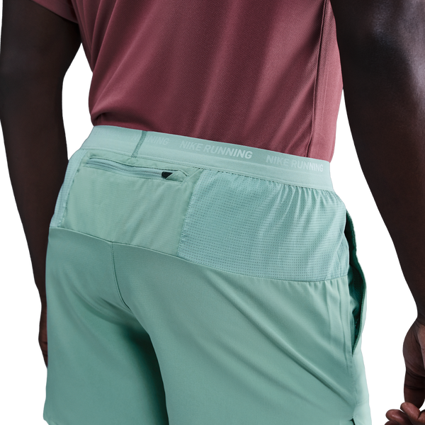 Nike Dri-FIT Stride 5" BF Shorts - Men's - Reflective Silver/Cannon/Black - Image 2
