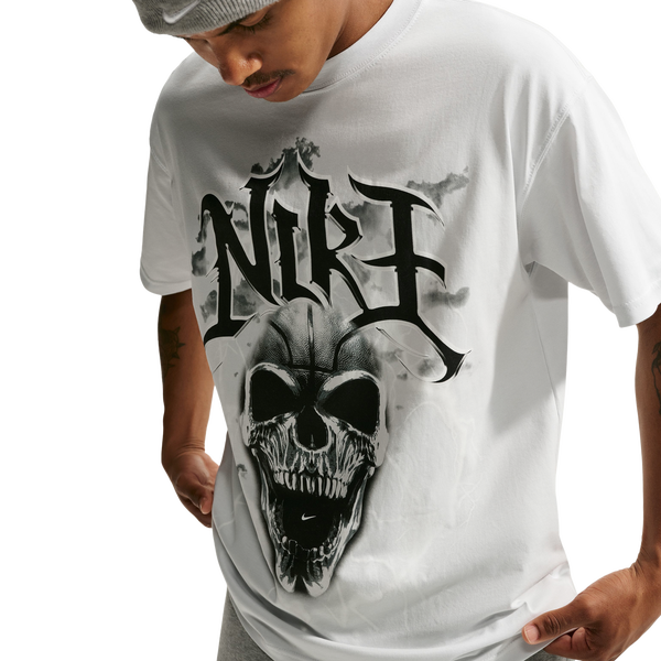 Nike M90 Summit Skull T-Shirt - Men's - White - Image 3