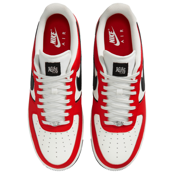 Nike Air Force 1 '07 LV8 - Men's - Red/Black/Silver - Image 4