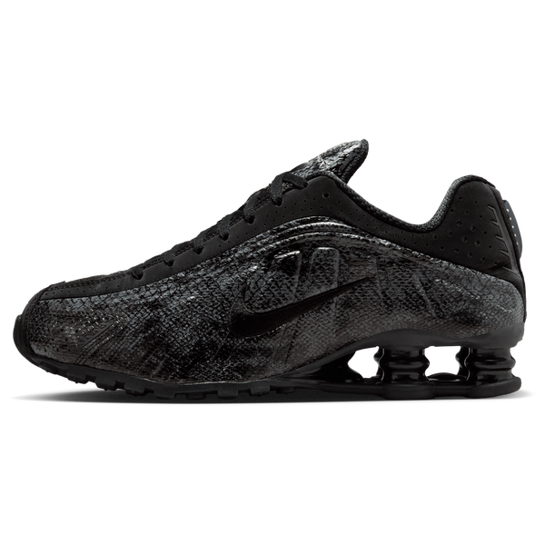 Nike Shox R4 - Women's - Black/Mtlc Silver/Black - Image 2