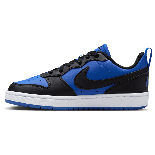 Nike Court Borough Low Recraft - Boys' Grade School - White/Game Royal/Black - Image 3
