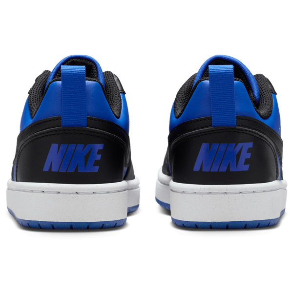 Nike Court Borough Low Recraft - Boys' Grade School - White/Game Royal/Black - Image 4
