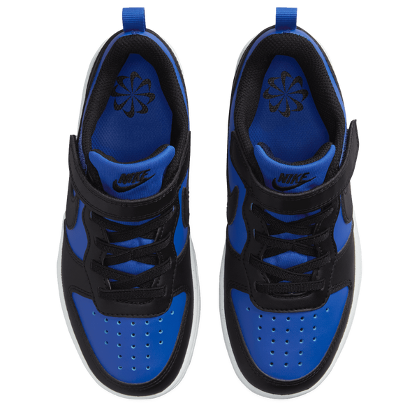 Nike Court Borough Low Recraft - Boys' Preschool - Game Royal/White/Black - Image 4