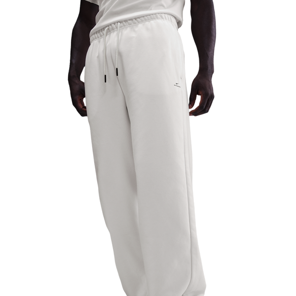 Nike Standard Issue Brushed Open Hem Pants - Men's - Black/Sail