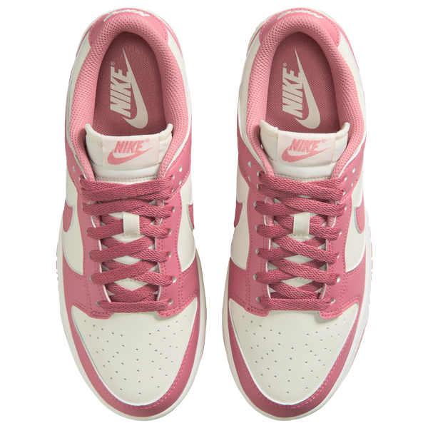 Nike Dunk Low - Women's - White/Pink - Image 4