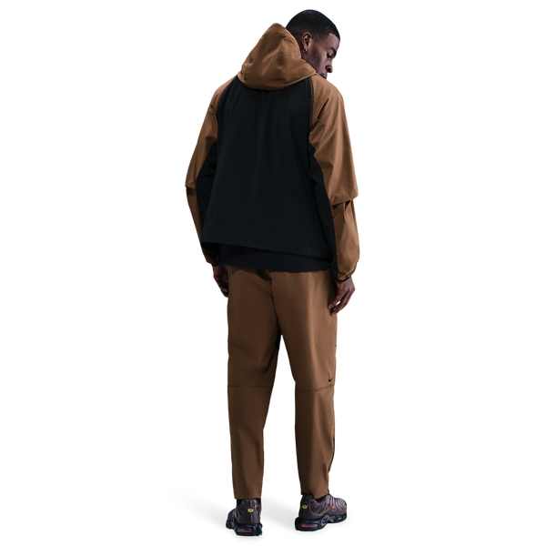 Nike Tech Woven WR Full-Zip Jacket - Men's - Black/Mosswood Brown/Black - Image 4