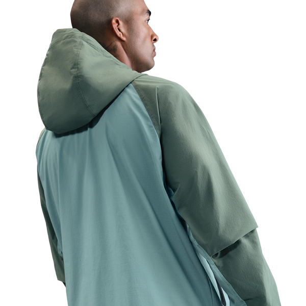 Nike Tech Woven WR Full-Zip Jacket - Men's - Black/Clay Green/Cannon - Image 2