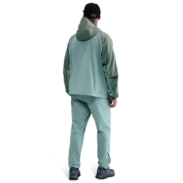 Nike Tech Woven WR Full-Zip Jacket - Men's - Black/Clay Green/Cannon - Image 4