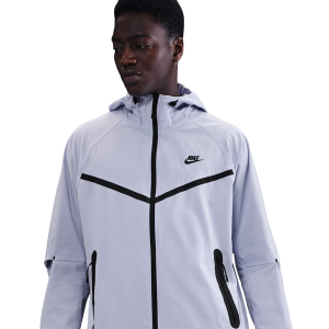 Nike Tech Woven WR Full-Zip Jacket - Men's - Black/Ghost/Ghost