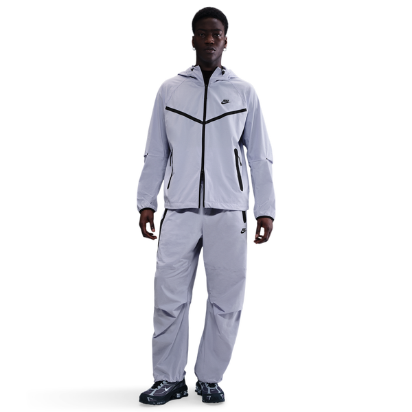 Nike Tech Woven WR Full-Zip Jacket - Men's - Black/Ghost/Ghost - Image 5