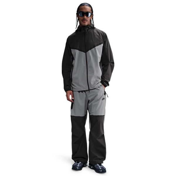 Nike Tech Woven WR Full-Zip Jacket - Men's - Cool Grey/Anthracite/Black - Image 4