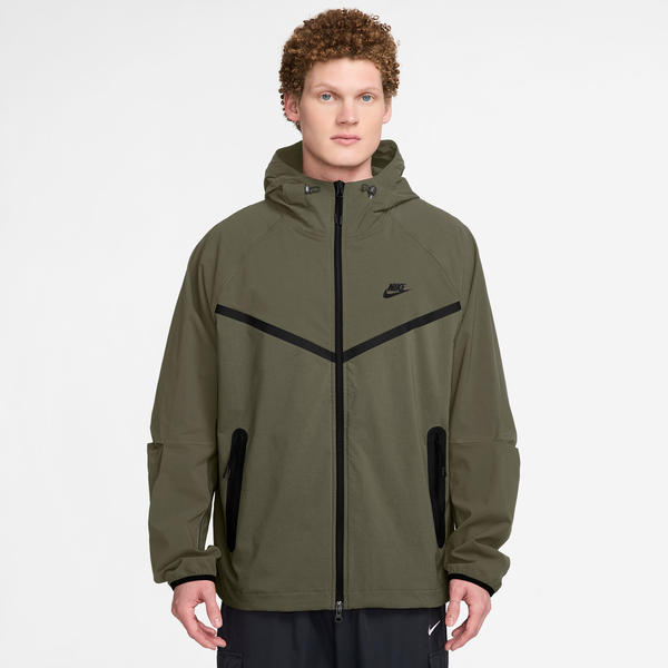 Nike Tech Woven WR Full-Zip Jacket - Men's - Medium Olive/Medium Olive/Black