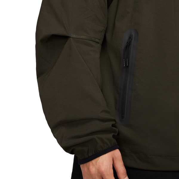 Nike Tech Woven WR Full-Zip Jacket - Men's - Sequoia/Black - Image 5