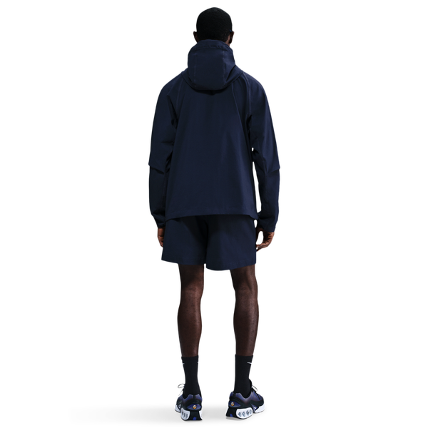 Nike Tech Woven WR Full-Zip Jacket - Men's - Obsidian/Obsidian/Black - Image 6