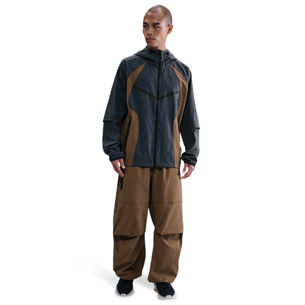 Nike Tech Woven Pants OS - Men's - Mosswood Brown/Black/Mosswood Brown - Image 3