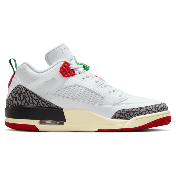 Jordan Spizike Low - Men's - Black/White/Varsity Red