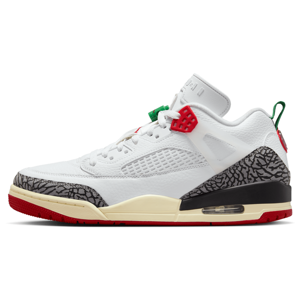 Jordan Spizike Low - Men's - Black/White/Varsity Red - Image 2