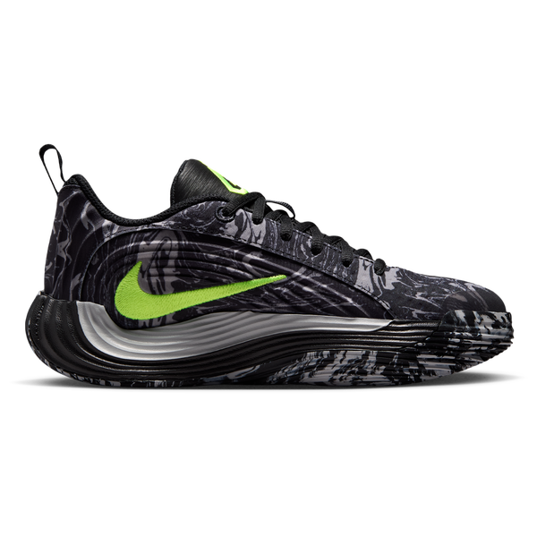 Nike Giannis Immortality 5 - Boys' Grade School - Black/Volt/Light Smoke Grey