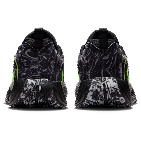 Nike Giannis Immortality 5 - Boys' Grade School - Black/Volt/Light Smoke Grey - Image 3