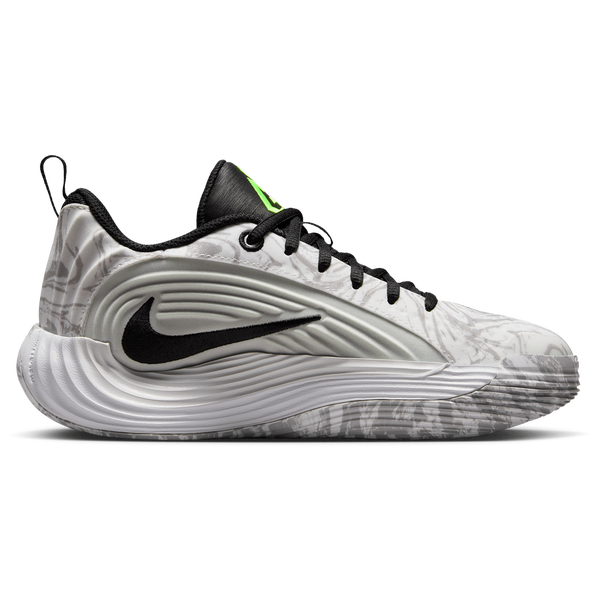 Nike Giannis Immortality 5 - Boys' Grade School - White/Metallic Silver/Off White