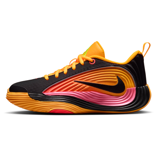 Nike Giannis Immortality 5 - Boys' Grade School - Laser Crimson/Metallic Silver/Laser Orange - Image 2