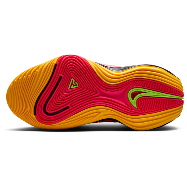 Nike Giannis Immortality 5 - Boys' Grade School - Laser Crimson/Metallic Silver/Laser Orange - Image 5