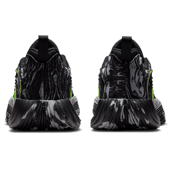 Nike Giannis Immortality 5 - Boys' Preschool - Black/Volt/Lt Smoke Grey - Image 3
