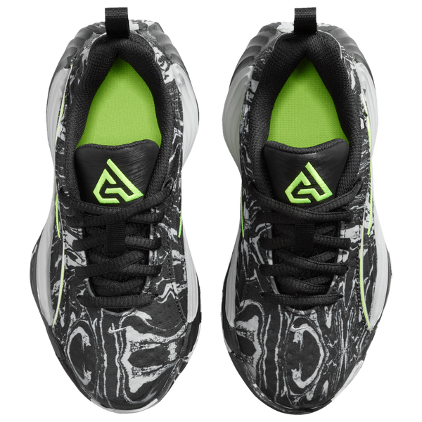 Nike Giannis Immortality 5 - Boys' Preschool - Black/Volt/Lt Smoke Grey - Image 4