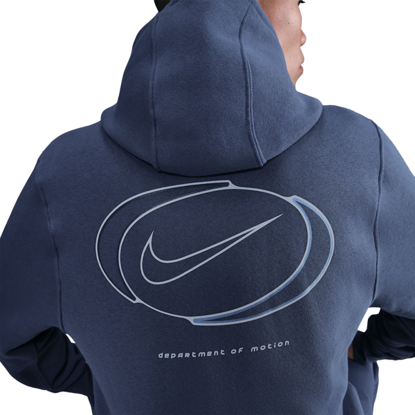 Nike Club Basketball Full-Zip Hoodie - Men's - Diffused Blue - Image 2