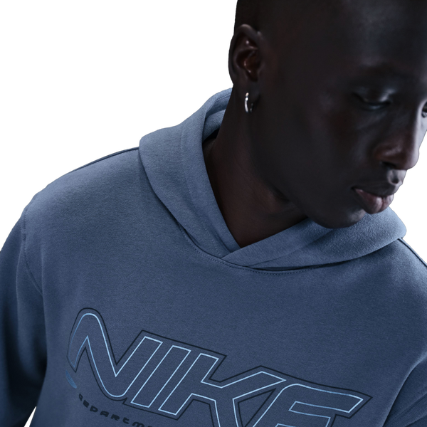 Nike Club Pullover Hoodie - Men's - Diffused Blue - Image 3
