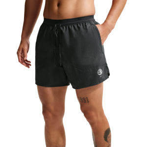 Nike Dri-FIT Stride 5" Brief Lined Shorts - Men's - Off Noir