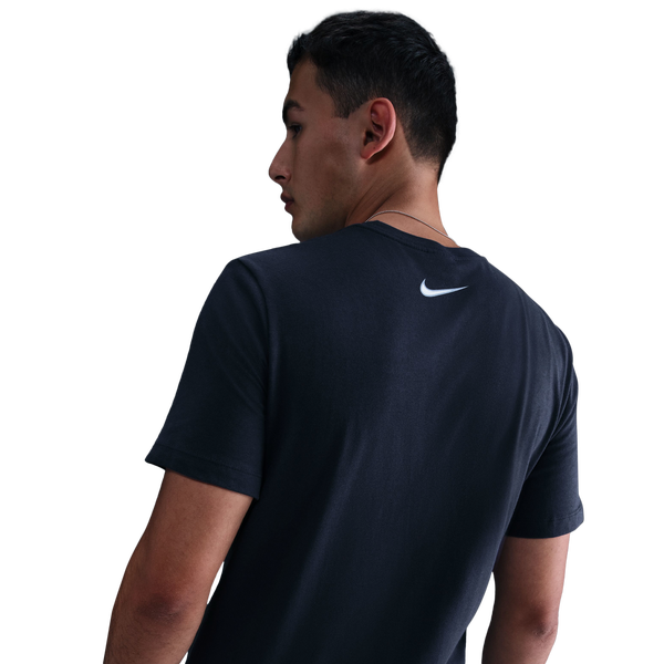 Nike NSW MM S/S Crew T-Shirt - Men's - Blue/Obsidian - Image 2