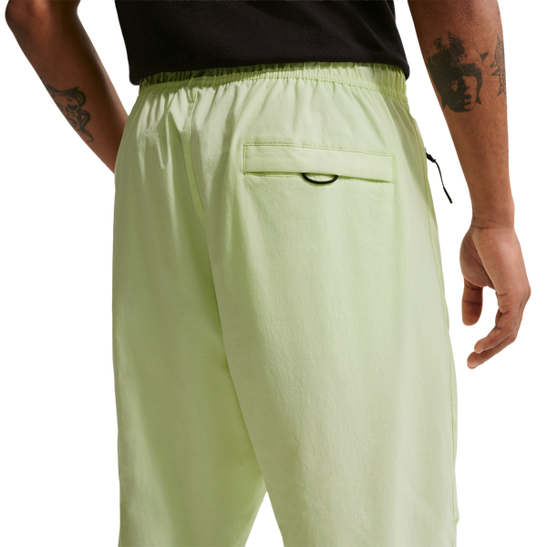 Nike Tech Woven Pants OH - Men's - Lt Liquid Lime/Black - Image 2
