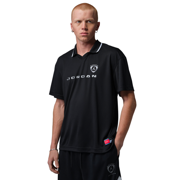 Jordan Brooklyn FC Soccer Top - Men's - Black/White