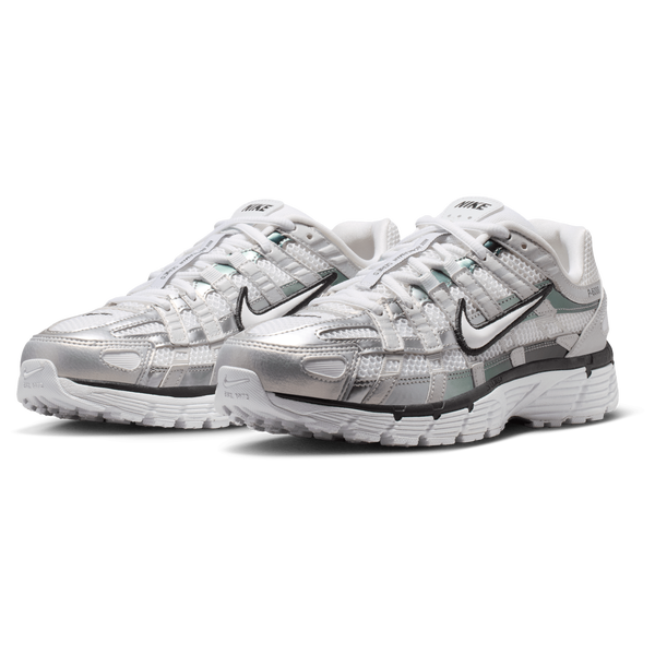 Nike P-6000 - Women's - White/White/Off White - Image 6