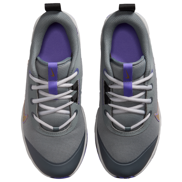 Nike Omni - Boys' Grade School - Smoke Grey/Metallic Gold/Action Grape - Image 4