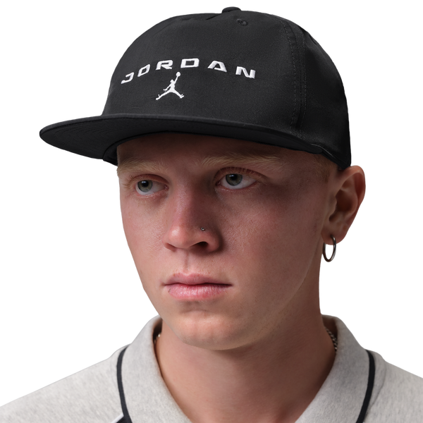 Jordan Pro Cap - Adult - Black/Black/White