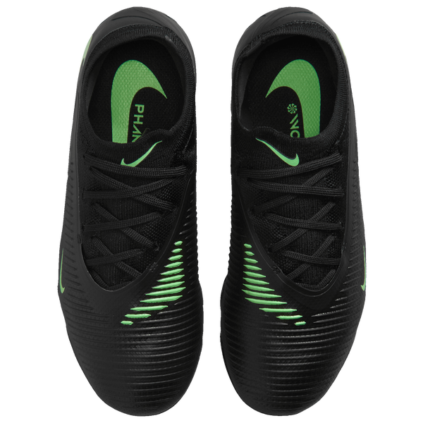 Nike JR Phantom 6 Low Pro FG/MG - Boys' Grade School - Black/Illusion Green/Black - Image 4
