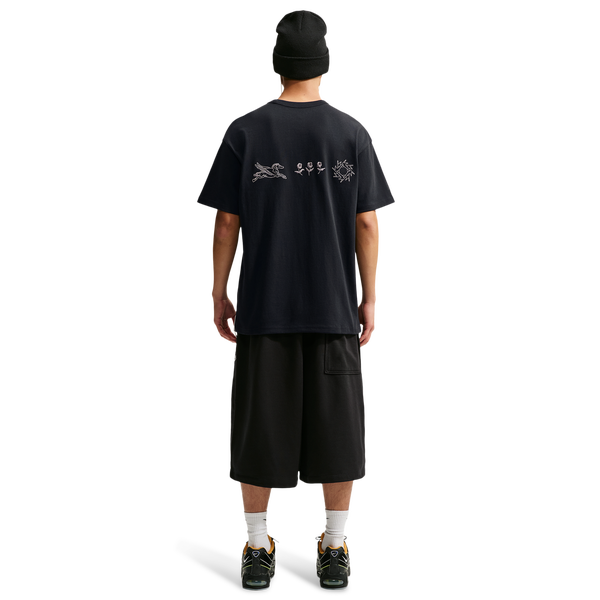 Nike Loose Fit Premium Essential Embroidered T-Shirt - Men's - Black - Image 5