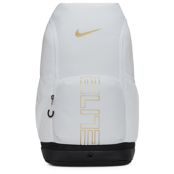 Nike Varsity Elite Backpack - Adult - Metallic Gold/White