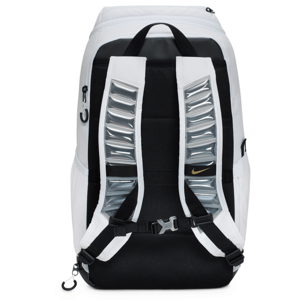 Nike Varsity Elite Backpack - Adult - Metallic Gold/White - Image 2