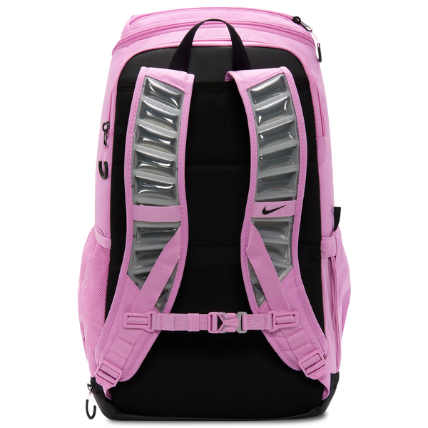 Nike Varsity Elite Backpack - Adult - Black/Light Photo Blue/Light Magenta - Image 2