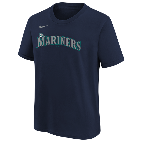Nike MLB Marlins Kids Name & Number T-Shirt - Youth - Navy - Image 2