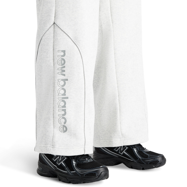 New Balance Trackside Open Hem Pants - Men's - Gray - Image 5