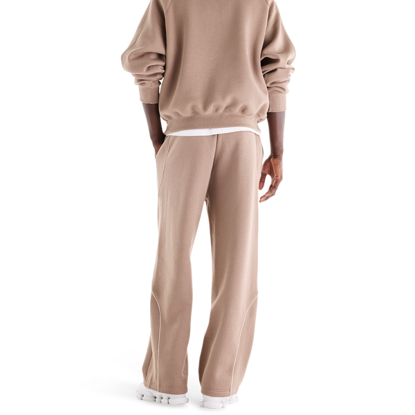 New Balance Trackside Open Hem Pants - Men's - Timberwolf Piping/Mushroom - Image 2